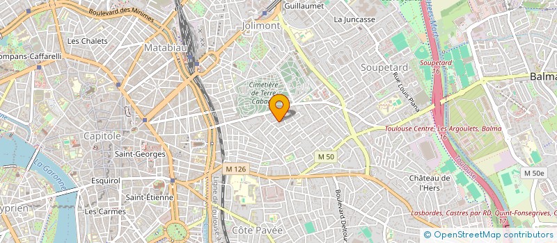 localisation de l'entreprise L'UNION DES ARTS & DU BIEN ETRE à TOULOUSE