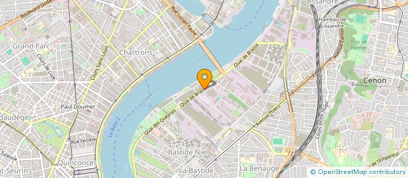 localisation de l'entreprise L'UNION DES COOPERATEURS DE LA PAGE BLANCHE (UCPB)  BORDEAUX