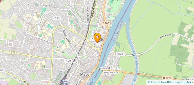 localisation de l'entreprise L'UNION DES JEUNES à MACON
