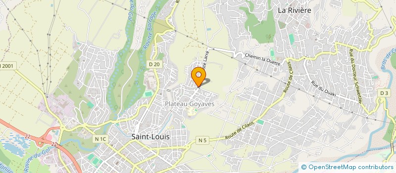 localisation de l'entreprise L'UNION DES MASSIWAS à SAINT-LOUIS