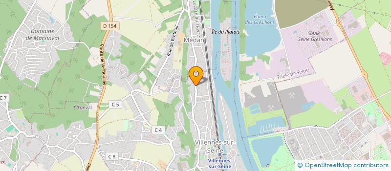 localisation de l'entreprise L'UNION DES PARENTS D'ELEVES DE VILLENNNES-SUR-SEINE (L'U.P.E.V) à VILLENNES-SUR-SEINE