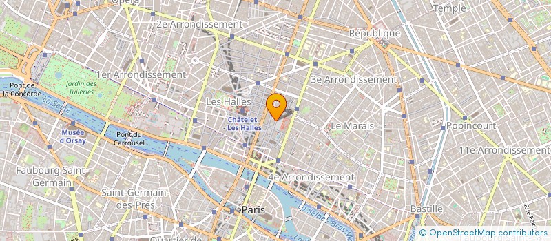 localisation de l'entreprise L'UNION DES SERBES EN FRANCE  PARIS