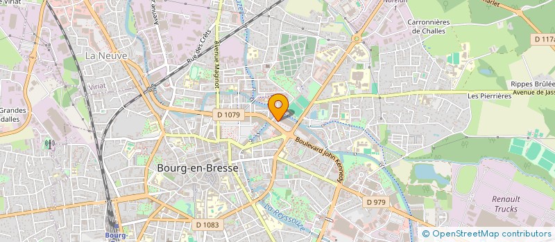 localisation de l'entreprise L'UNION DES STRUCTURES POUR L'INSERTION ECONOMIQUE DE L'AIN à BOURG-EN-BRESSE