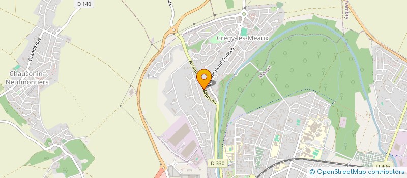 localisation de l'entreprise L'UNION DES TAXIS DE VAL D'EUROPE  CREGY-LES-MEAUX