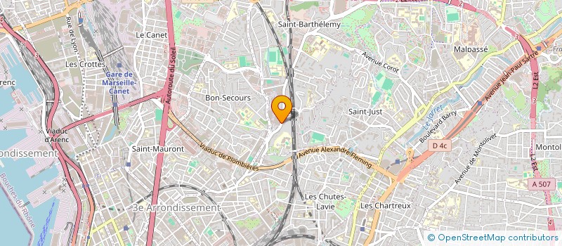 localisation de l'entreprise L'UNION FAIT LA FORCE à MARSEILLE