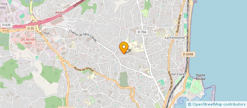 localisation de l'entreprise L'UNION FAIT LA GAZELLE à ANTIBES