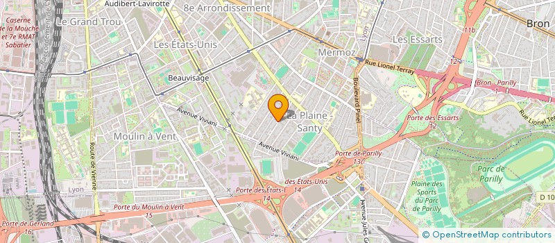 localisation de l'entreprise L'UNION FONCIERE  LYON