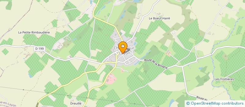 localisation de l'entreprise L UNION LIBERALE CERCLE BUV  BELLEVIGNE-EN-LAYON