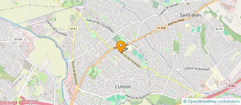 localisation de l'entreprise L'UNION OPTIQUE à L'UNION