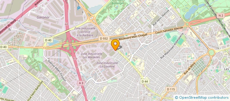 localisation de l'entreprise L'UNION TRAVAUX à AULNAY-SOUS-BOIS