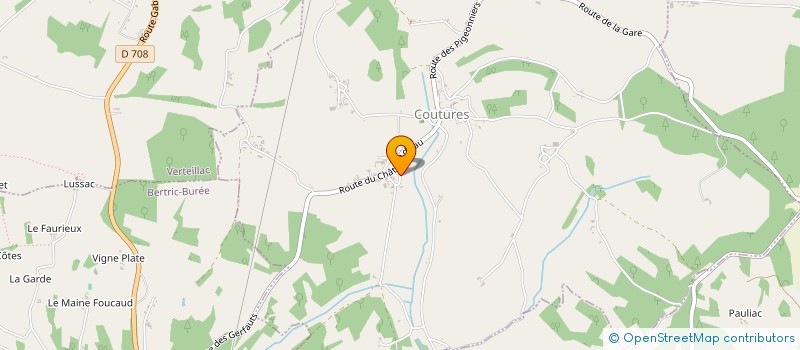 localisation de l'entreprise L UNIS-VERT DES SENS  GOUT-ROSSIGNOL