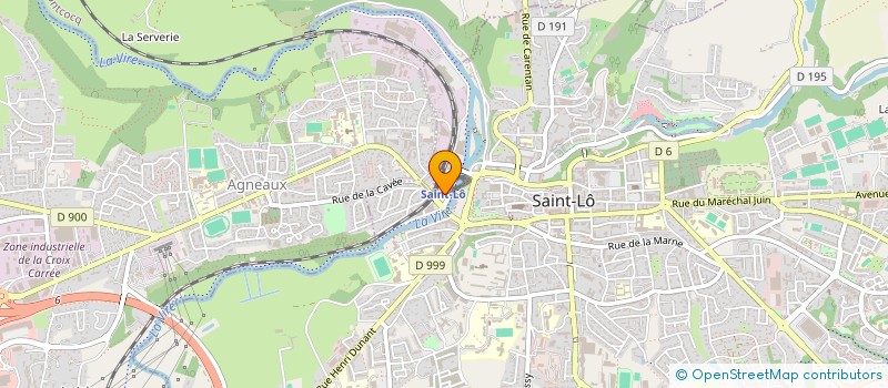 localisation de l'entreprise L'UNIVERS  SAINT-LO