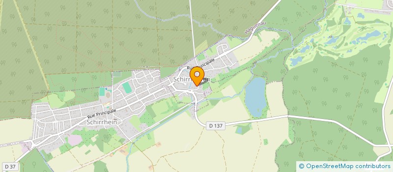 localisation de l'entreprise L'UNIVERS BABY GYM  SCHIRRHOFFEN