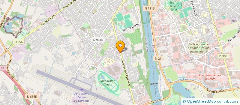 localisation de l'entreprise L'UNIVERS BOIS BAREYRE à LE PASSAGE