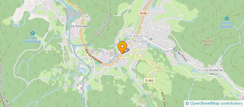 localisation de l'entreprise L'UNIVERS DE CHRIS & CO  SAINT-MAURICE-SUR-MOSELLE