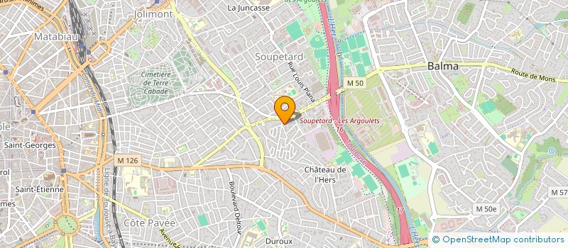 localisation de l'entreprise L'UNIVERS DE JESS  TOULOUSE