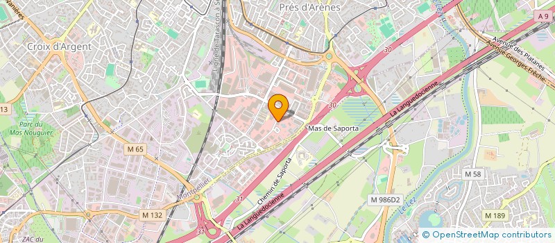 localisation de l'entreprise L UNIVERS DE L ENCRE à MONTPELLIER