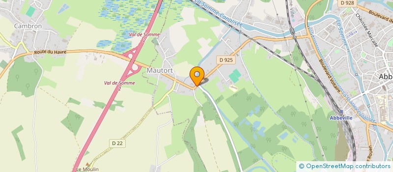 localisation de l'entreprise L'UNIVERS DE LA SECONDE MAIN à ABBEVILLE