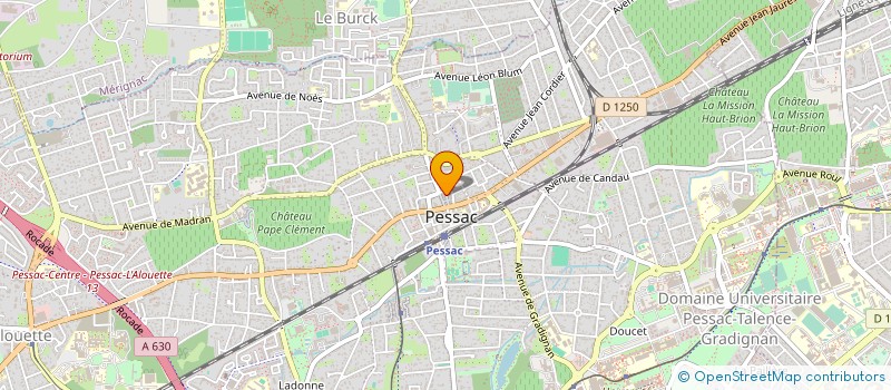 localisation de l'entreprise L UNIVERS DE MERCITROUILLE  PESSAC