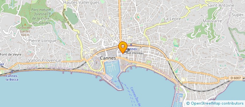 localisation de l'entreprise L'UNIVERS DE NINE  CANNES