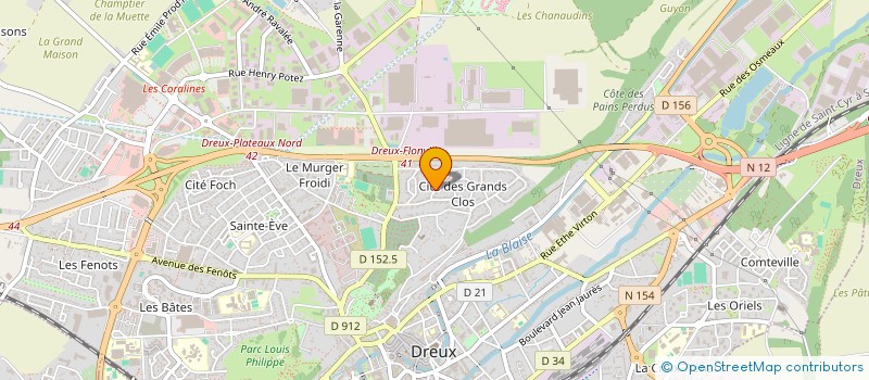 localisation de l'entreprise L'UNIVERS DE SIBEL à DREUX