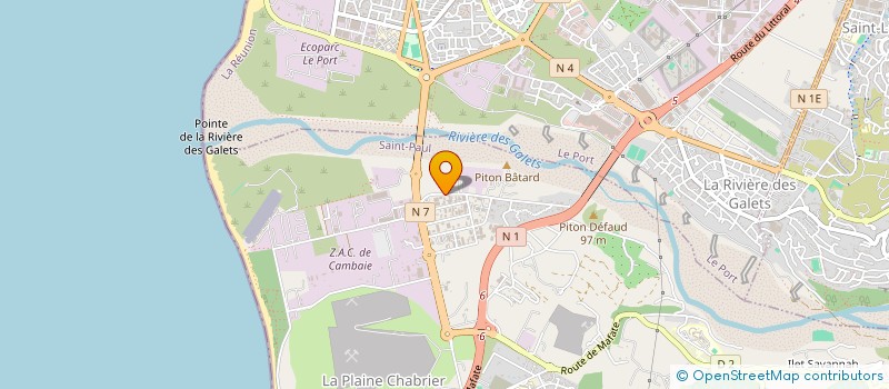 localisation de l'entreprise L'UNIVERS DE SURYA à SAINT-PAUL