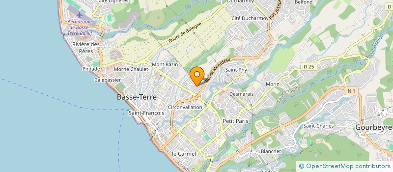 localisation de l'entreprise L'UNIVERS DES GRILLADES à BASSE-TERRE