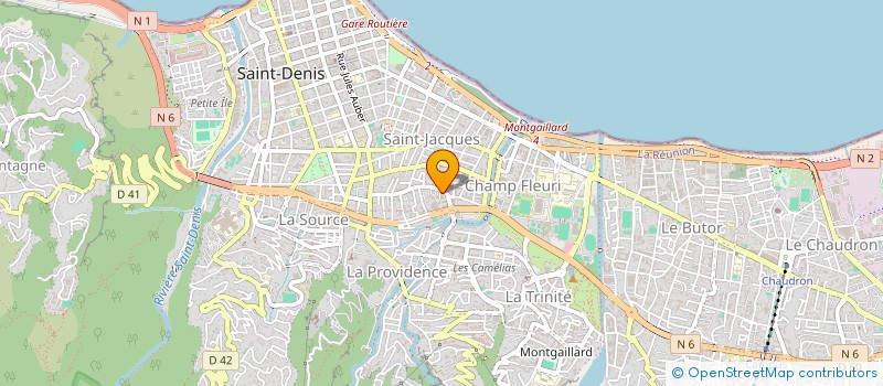 localisation de l'entreprise L'UNIVERS DES LAPINOUS à SAINT-DENIS