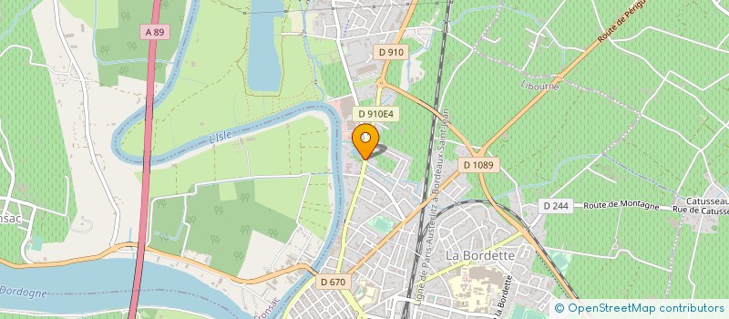 localisation de l'entreprise L'UNIVERS DES MARQUES à LIBOURNE