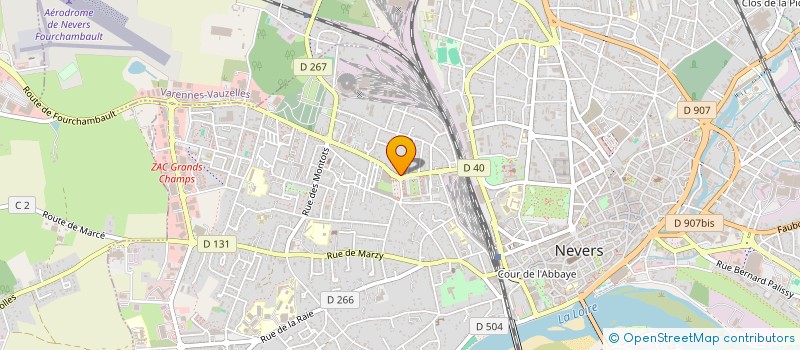 localisation de l'entreprise L'UNIVERS DES PECHEURS à NEVERS
