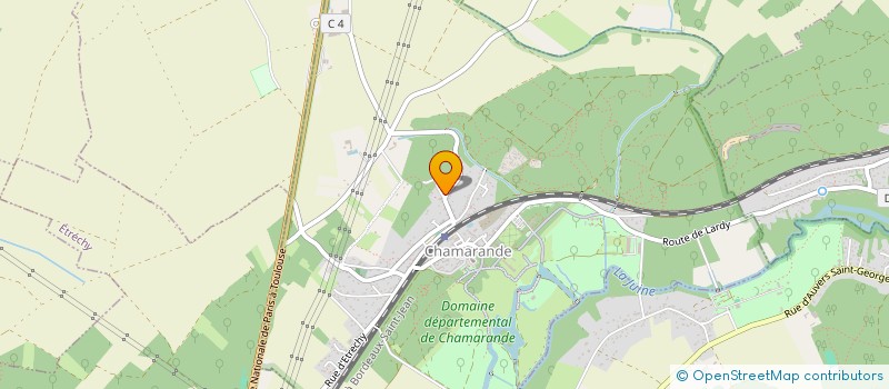 localisation de l'entreprise L'UNIVERS DU BATIMENT  CHAMARANDE