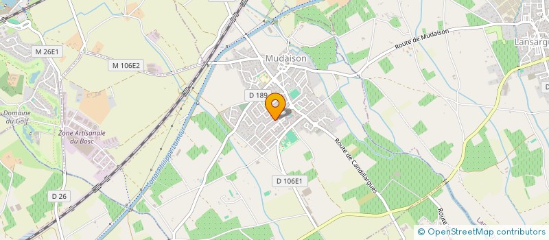 localisation de l'entreprise L UNIVERS DU BIJOUX  MUDAISON