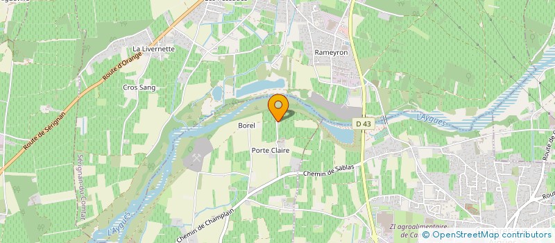 localisation de l'entreprise L UNIVERS DU FEU à ORANGE