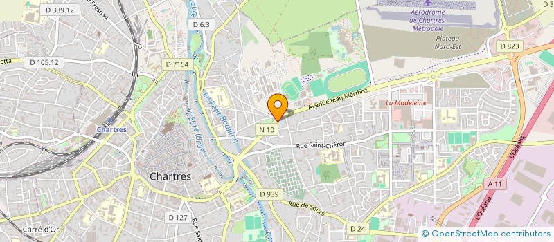 localisation de l'entreprise L'UNIVERS DU FEU à FONTENAY-SUR-EURE