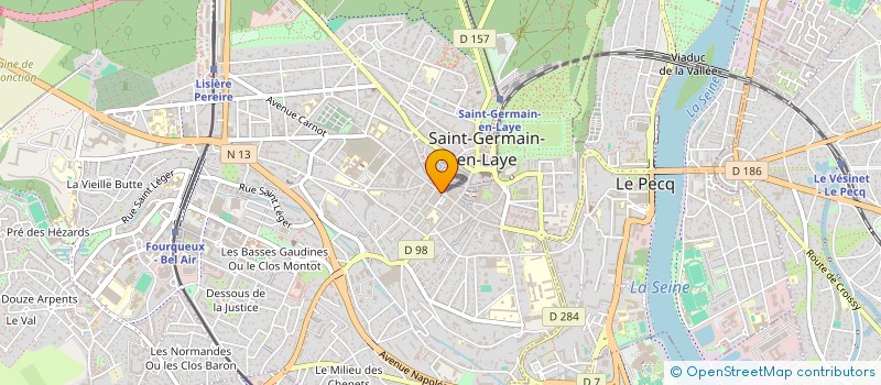 localisation de l'entreprise L UNIVERS DU LIVRE à SAINT-GERMAIN-EN-LAYE