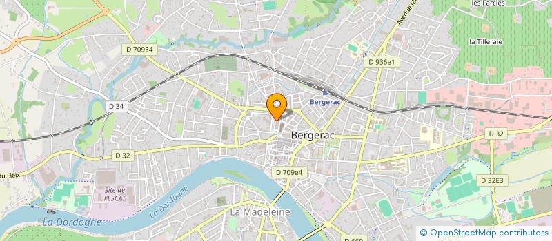 localisation de l'entreprise L'UNIVERS DU MARIAGE à BERGERAC