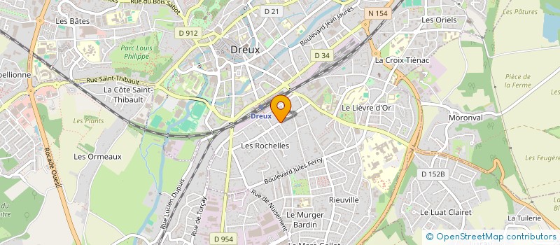 localisation de l'entreprise L'UNIVERS MOTO à DREUX