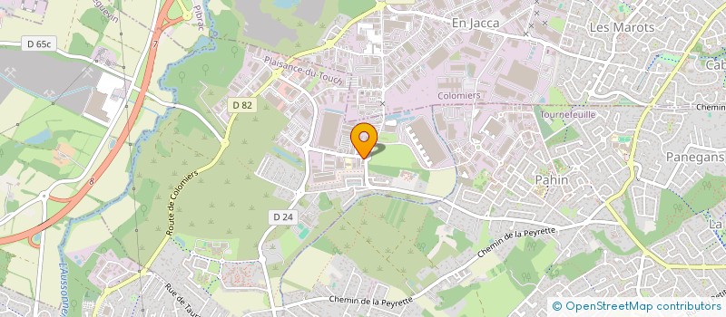 localisation de l'entreprise L'UNIVERS TTP  PLAISANCE-DU-TOUCH