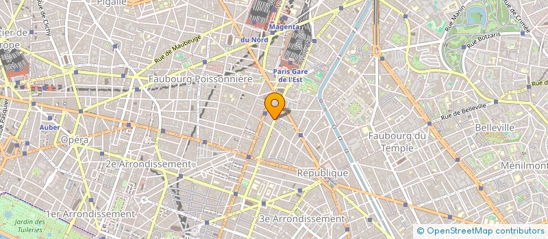localisation de l'entreprise L'UNIVERSITE DE PARIS EN HISTOIRE à PARIS