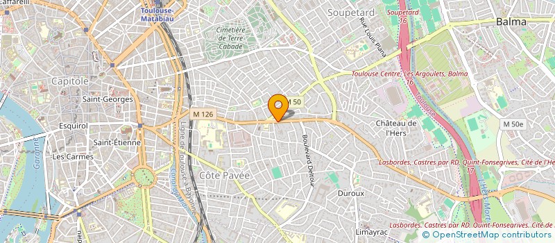 localisation de l'entreprise L'UNIVERSITE NOMADE à TOULOUSE