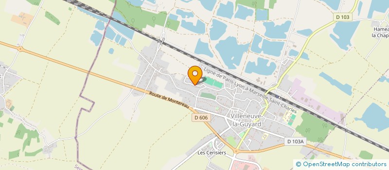 localisation de l'entreprise L'UNIVERT à VILLENEUVE-LA-GUYARD