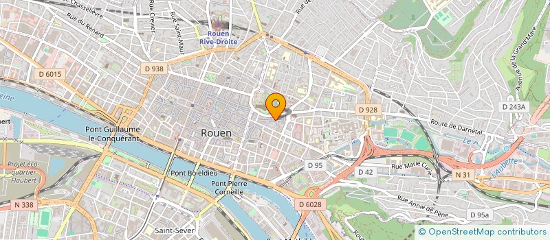 localisation de l'entreprise L'UNIVERT DU ROBEC à ROUEN