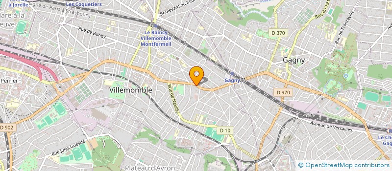 localisation de l'entreprise L'UNIVERT PAYSAGE à VILLEMOMBLE