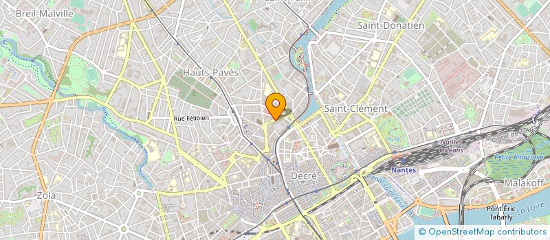 localisation de l'entreprise L URBANOGRAPHE  ANCENIS-SAINT-GEREON