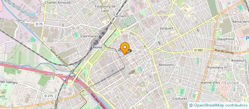 localisation de l'entreprise L'URCANARD  REIMS