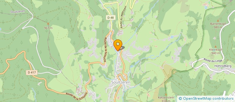 localisation de l'entreprise L USINE 57  SOULTZEREN