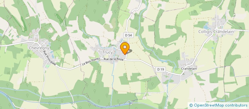 localisation de l'entreprise L'USINE  TRUCY