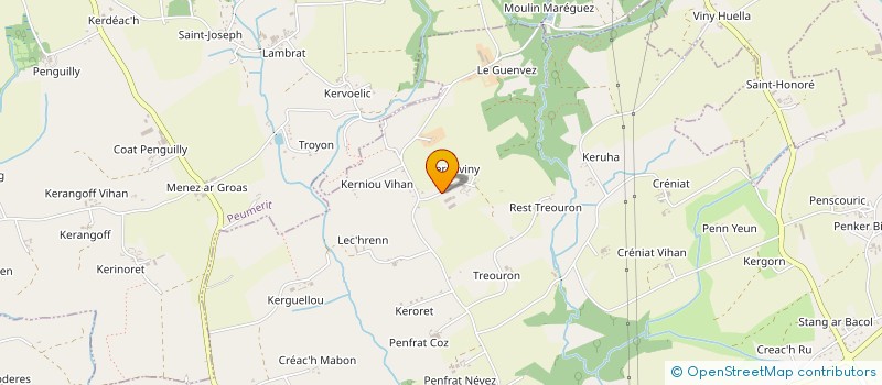 localisation de l'entreprise L USINE A L ART  PLONEOUR LANVERN