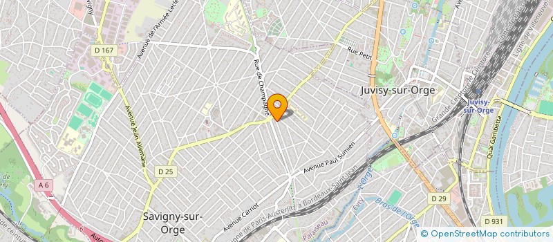 localisation de l'entreprise L'USINE A REVES à SAVIGNY-SUR-ORGE