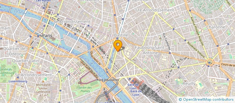 localisation de l'entreprise L'USINE DE PROD  PARIS